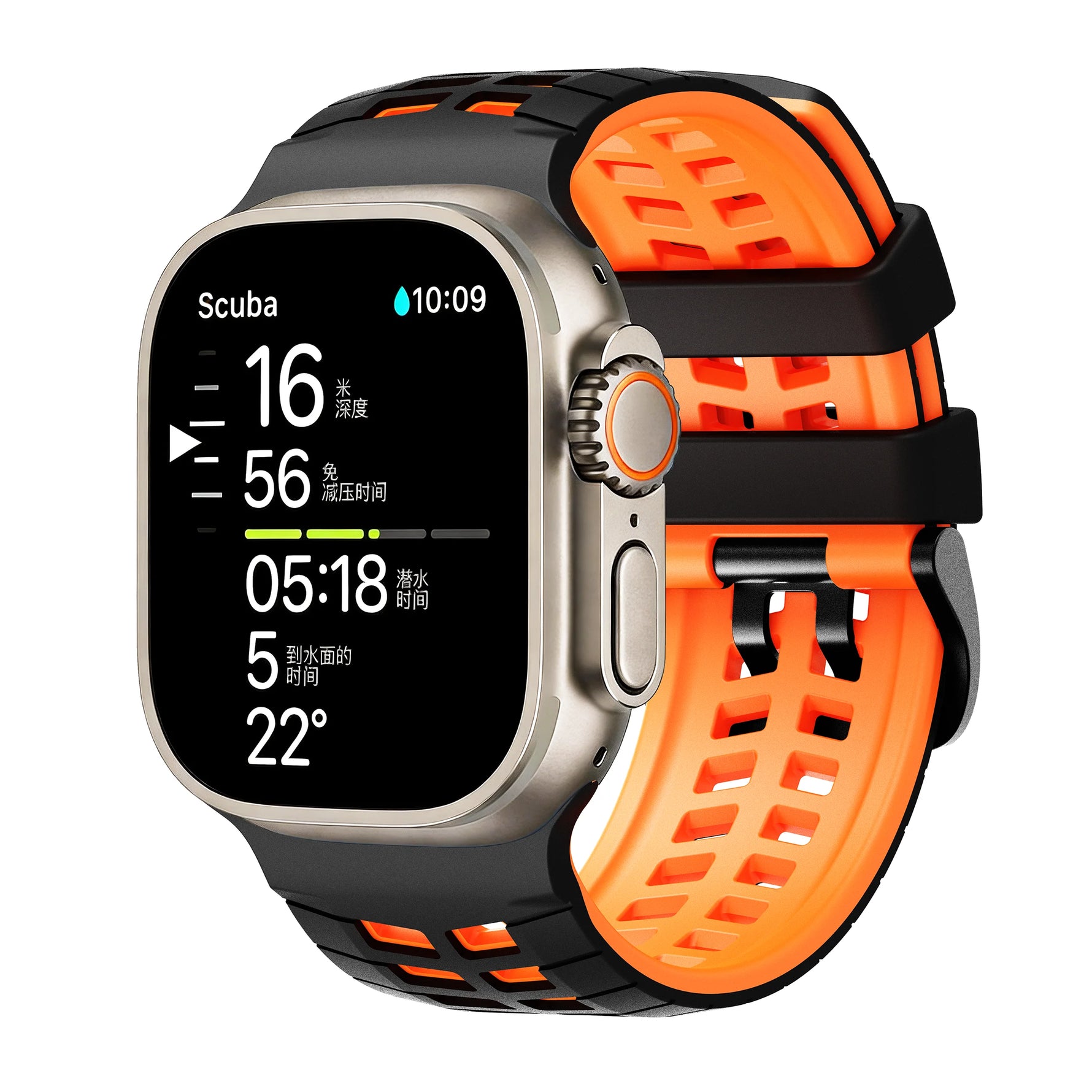 Perforated Silicone Sport Strap for Apple Watch