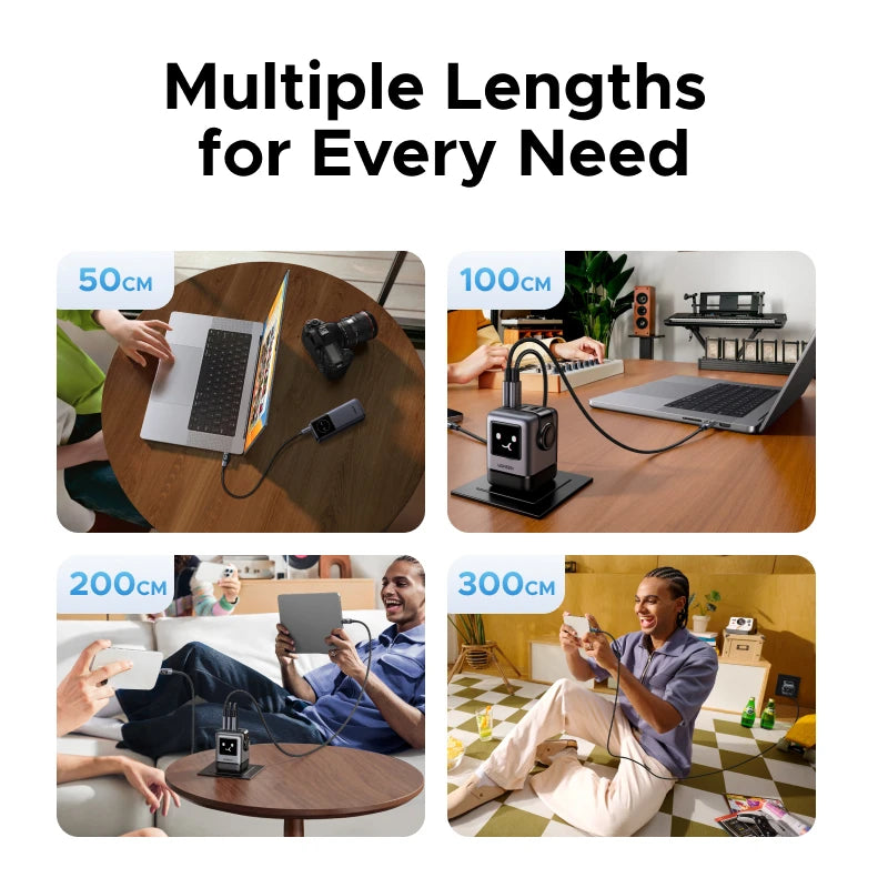 UGREEN 240W USB-C Cable with Digital Power Display