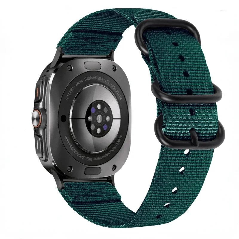 Durable Military Nylon Strap for Samsung Galaxy Watch Ultra