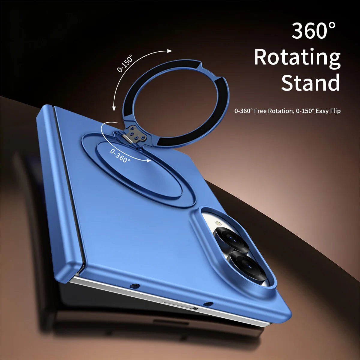 Premium Shockproof Magnetic Case with 360° Rotating Kickstand for Samsung Galaxy Z Fold 8