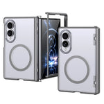 Transparent Shockproof Hinge Protection Case with Automatic Rebound for Samsung Galaxy Z Fold 8