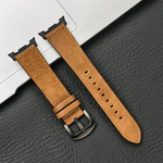 Premium Leather Watch Band Compatible With Galaxy Watch 6 & Galaxy Watch 6 Classic