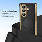 Samsung Galaxy Z Fold 7 Premium Magnetic Leather Case