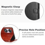 Plain Leather Flip Case with Card Slot & Kickstand for Vivo X200 FE