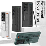 Samsung Galaxy S25 Ultra Slim Case with Wristband & Kickstand Bracket