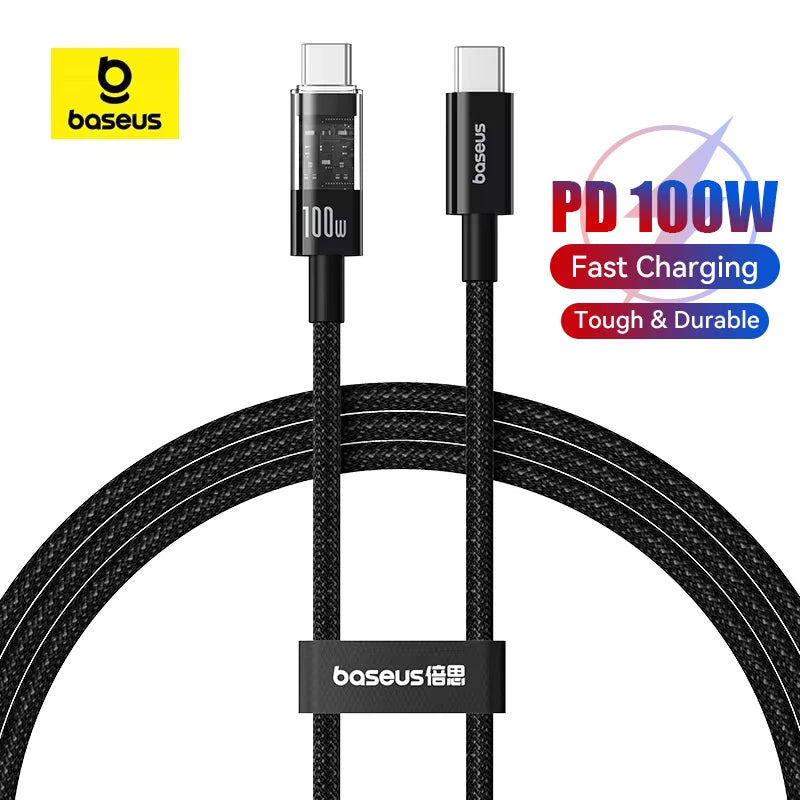 Baseus PD 100W USB-C to USB-C Fast Charging Cable