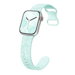 Floral Rose Engraved Bracelet Strap for Apple Watch