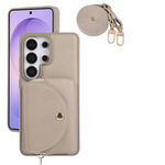 Litchi PU Leather Wallet Case for Samsung Galaxy S25 Series
