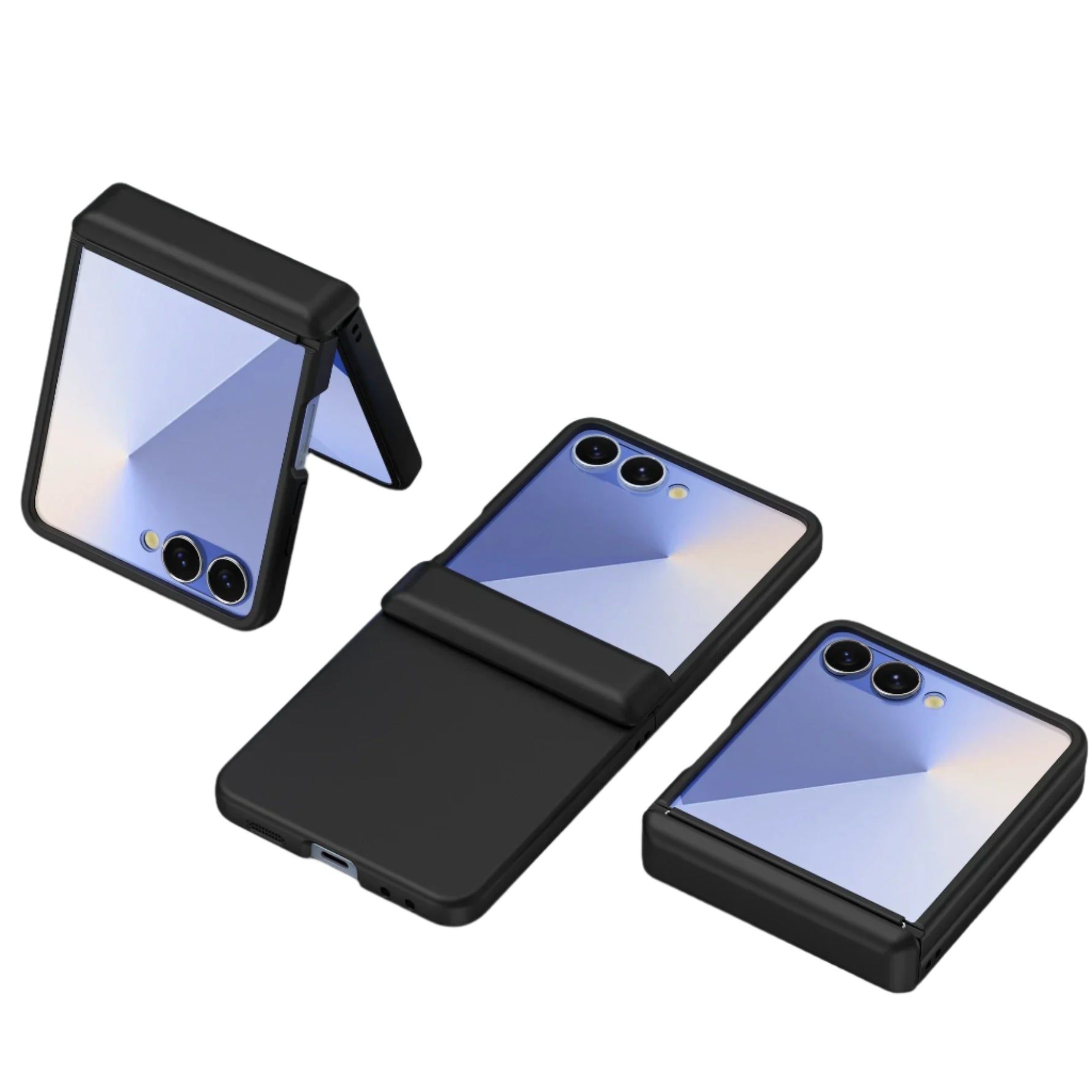 Shockproof TPU Case with Tempered Film for Samsung Galaxy Z Flip 7