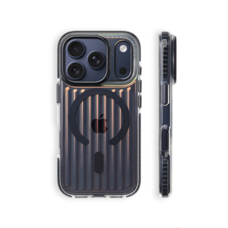 Shockproof Corrugated MagSafe Case for iPhone 17 Pro & Pro Max