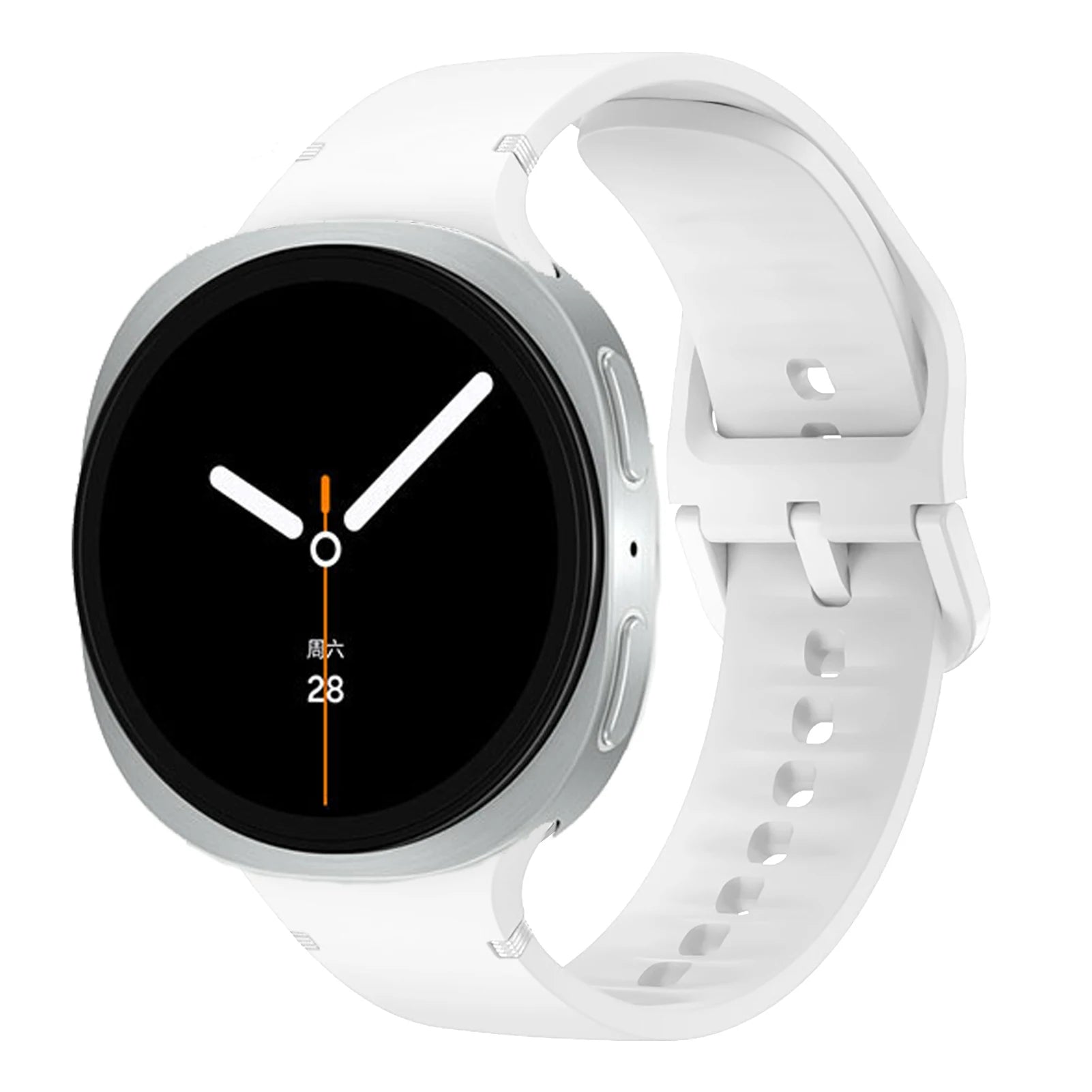 Sport Silicone Strap for Samsung Galaxy Watch 8 / Galaxy Watch 8 Classic