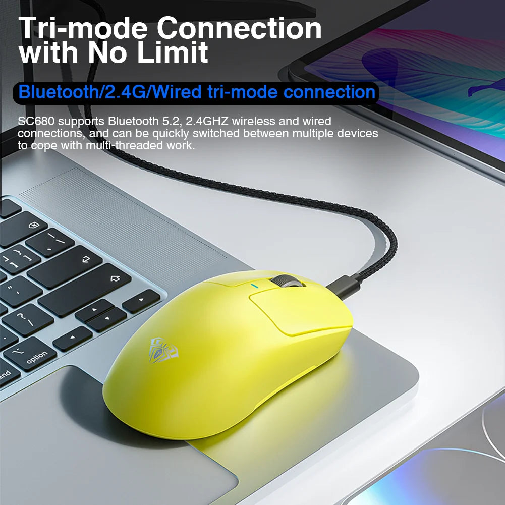 AULA SC680 High-Precision RGB Gaming Mouse