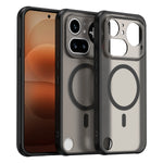 Matte Case with Magnetic Charging Alignment Ring for Nothing Phone (4a) Series