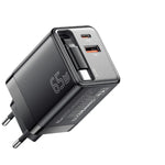 Essager 65W GaN Charger with Built-in Retractable Cable