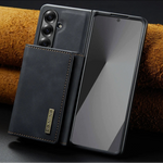 Samsung Galaxy Z Fold 7 Magnetic Leather Wallet Case with Card Slots