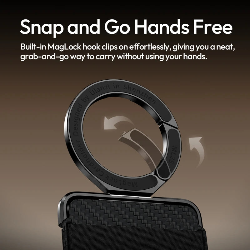 Ulanzi ML25 MagLock Cardholder Phone Stand