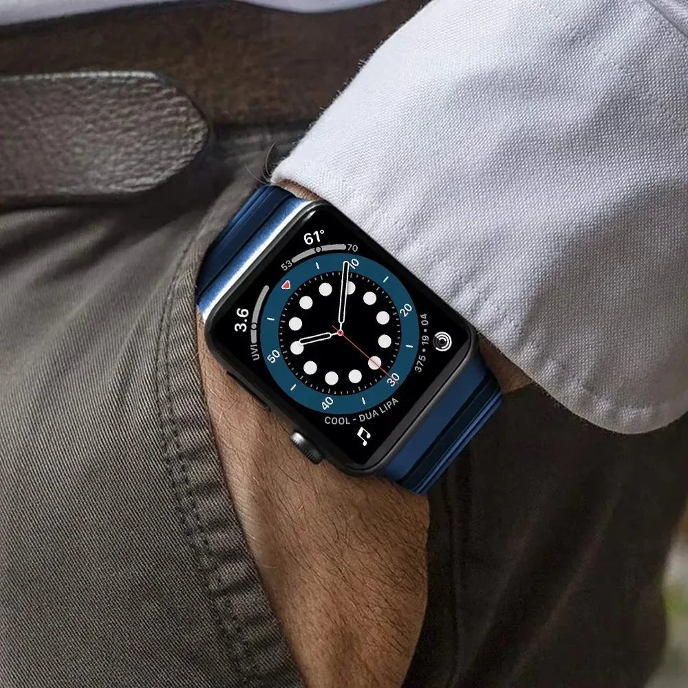 Comfortable Stainless Steel Strap for Apple Watch