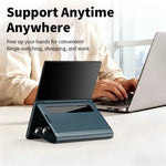 Smart View Window Flip Case with Kickstand for Samsung Galaxy Z Fold 8