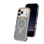 Multifunction MagSafe Matte Phone Case with Ring Stand for iPhone 17 Series