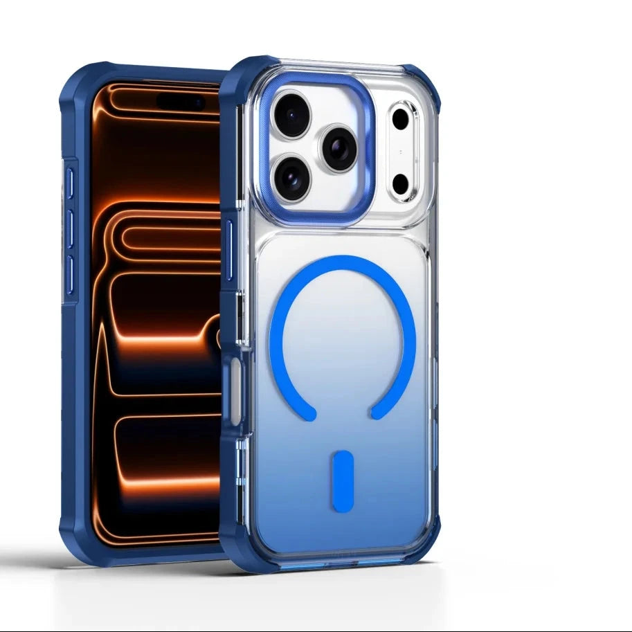 Shockproof MagSafe Case with Raised Camera Ring for iPhone 18 Series