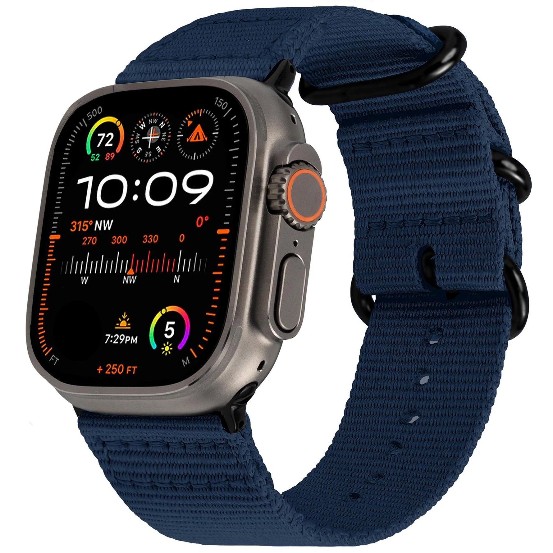 Lightweight Woven Nylon Strap for Apple Watch