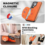 Crossbody Wallet Case with Card and Cash Slots for Samsung Galaxy S26 Series