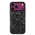 Matte Carbon Fiber MagSafe Case with Raised Camera Ring for iPhone 17 Series