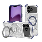 Shockproof Magnetic Case for iPhone 17 Series with 360° Rotating Ring Holder