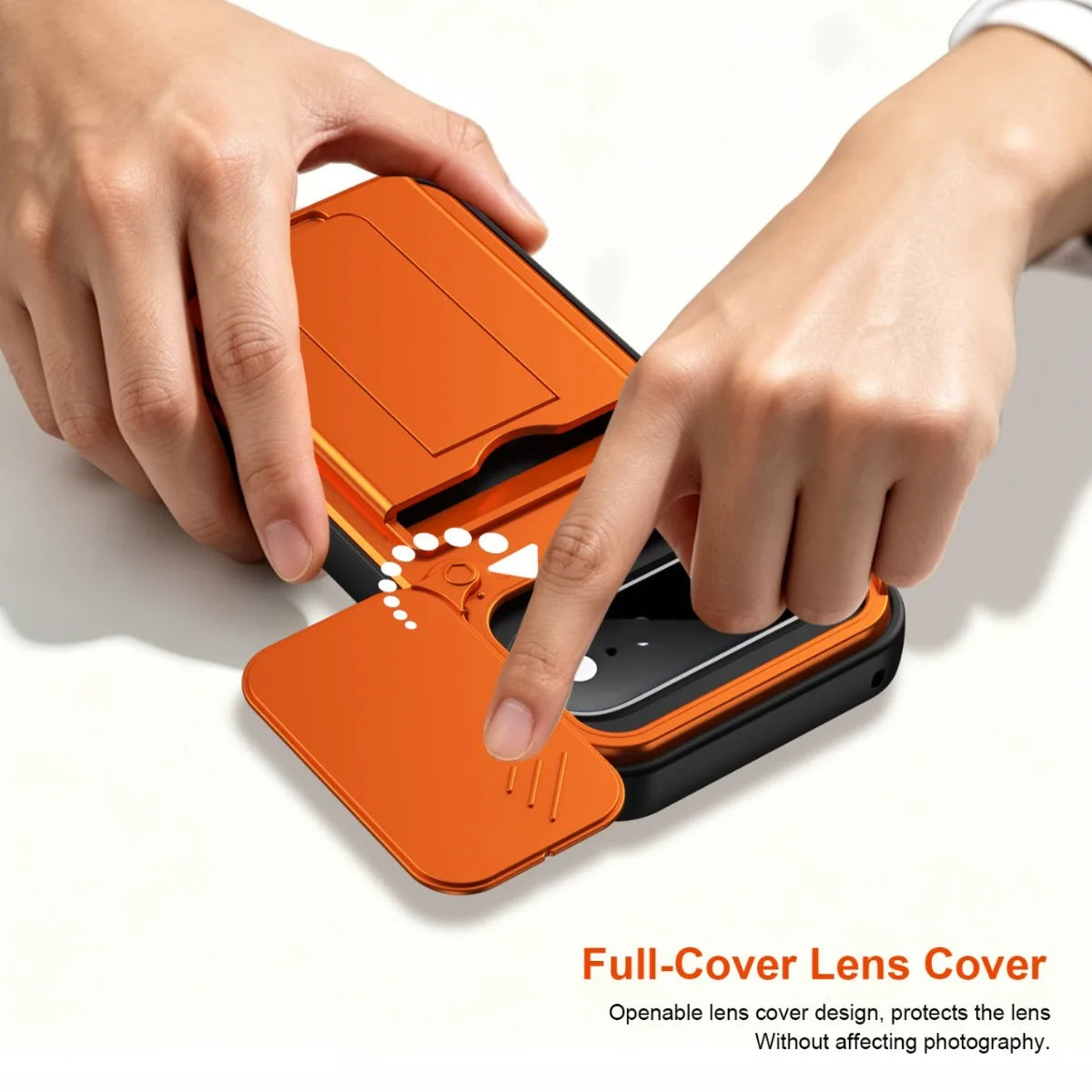 Matte Sliding Lens Protection Case with Fold-Out Kickstand for Google Pixel 11 Series