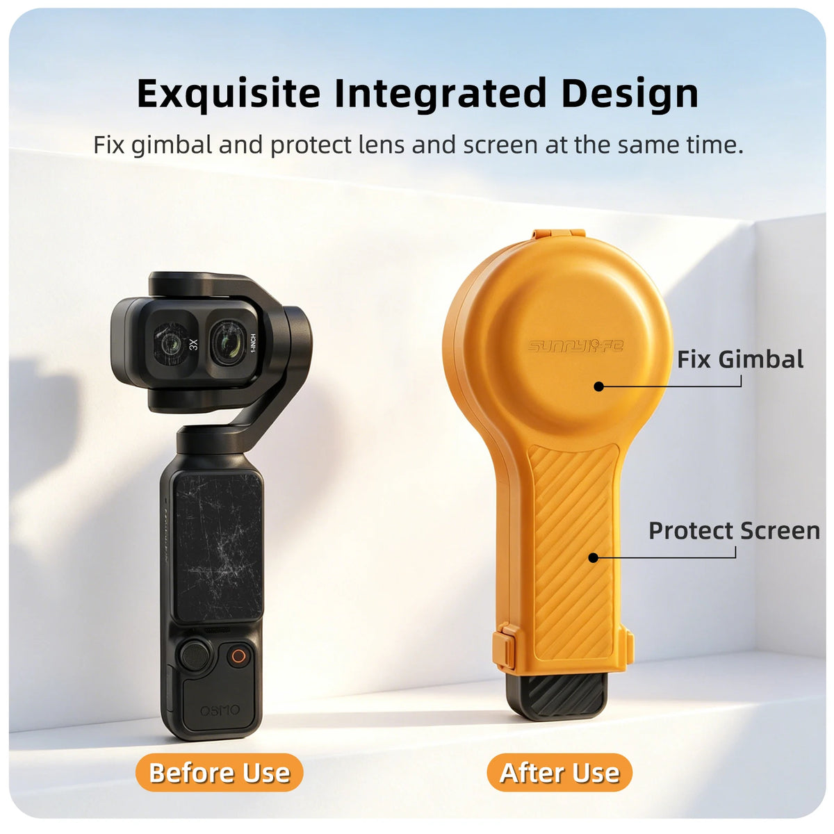 DJI Osmo Pocket 4P Clamshell Filter Storage Case