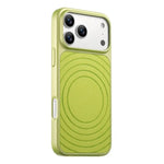 Luxury Wave Pattern MagSafe Leather Case for iPhone 17 Series