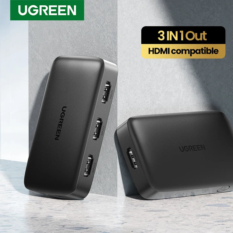 UGREEN HDMI Switch 3 In 1 Out