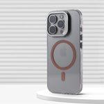 iPhone 16 Series Clear Hard PC MagSafe Case with Metal Lens Holder
