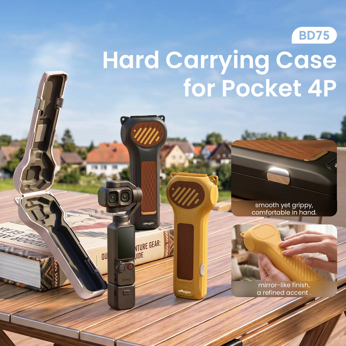 Thickened ABS Hard Shell Case for DJI Osmo Pocket 4P