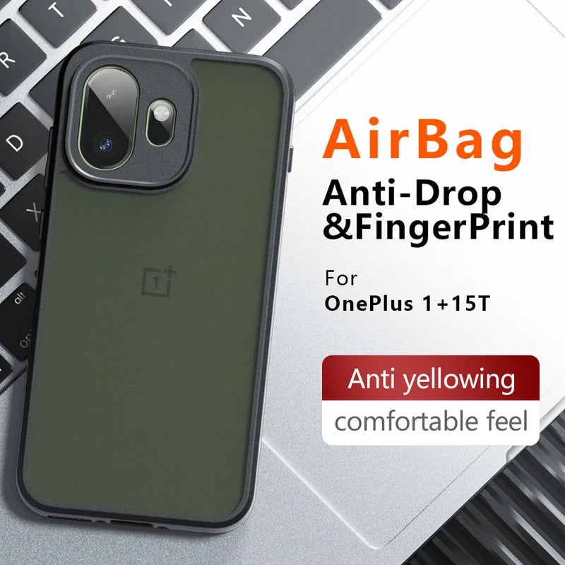 Protective Matte Frosted Case for OnePlus 15T