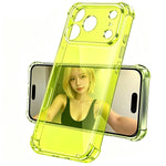 Transparent Shockproof Case with Air-Cushion Corner Bumpers for iPhone 17 Series