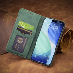 Business Flip Wallet Case with Card Holder for iPhone 17 Series
