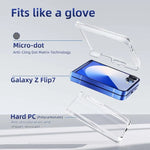 Shockproof Clear PC Case for Samsung Galaxy Z Flip 7