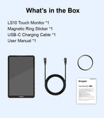 KingMa 10-Inch Live Stream Touch Monitor