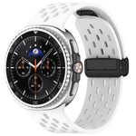 Breathable Magnetic Silicone Strap for Samsung Galaxy Watch 8 & Galaxy Watch 8 Classic