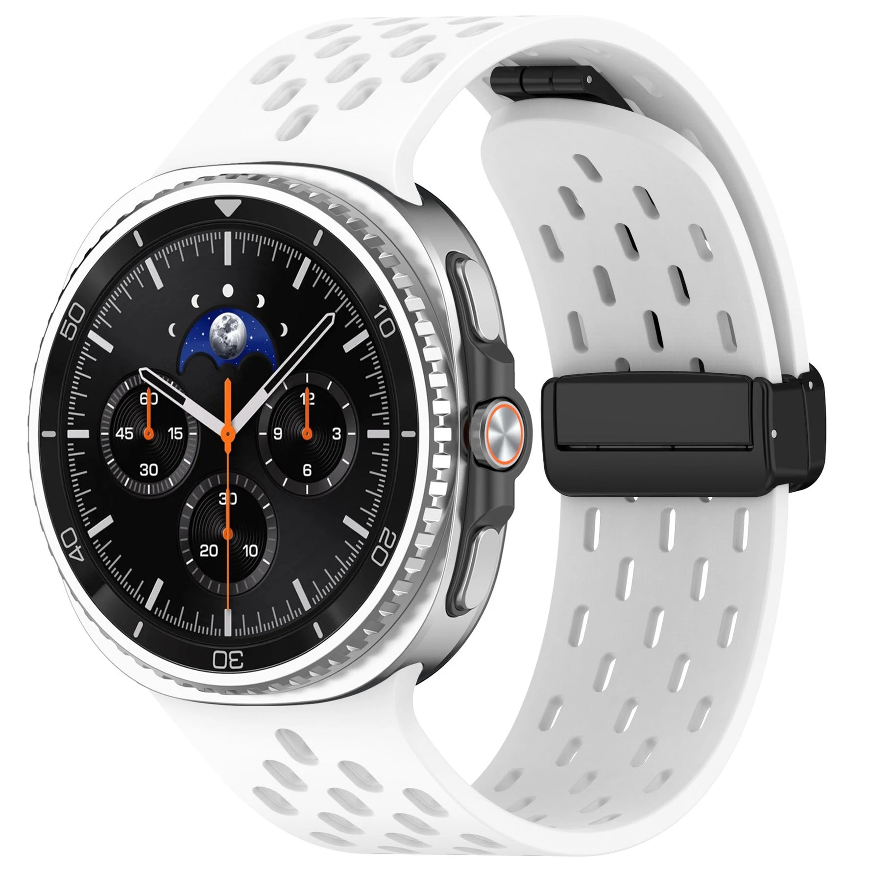 Breathable Magnetic Silicone Strap for Samsung Galaxy Watch 8 & Galaxy Watch 8 Classic