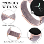 Breathable Nylon Strap for Google Pixel Watch