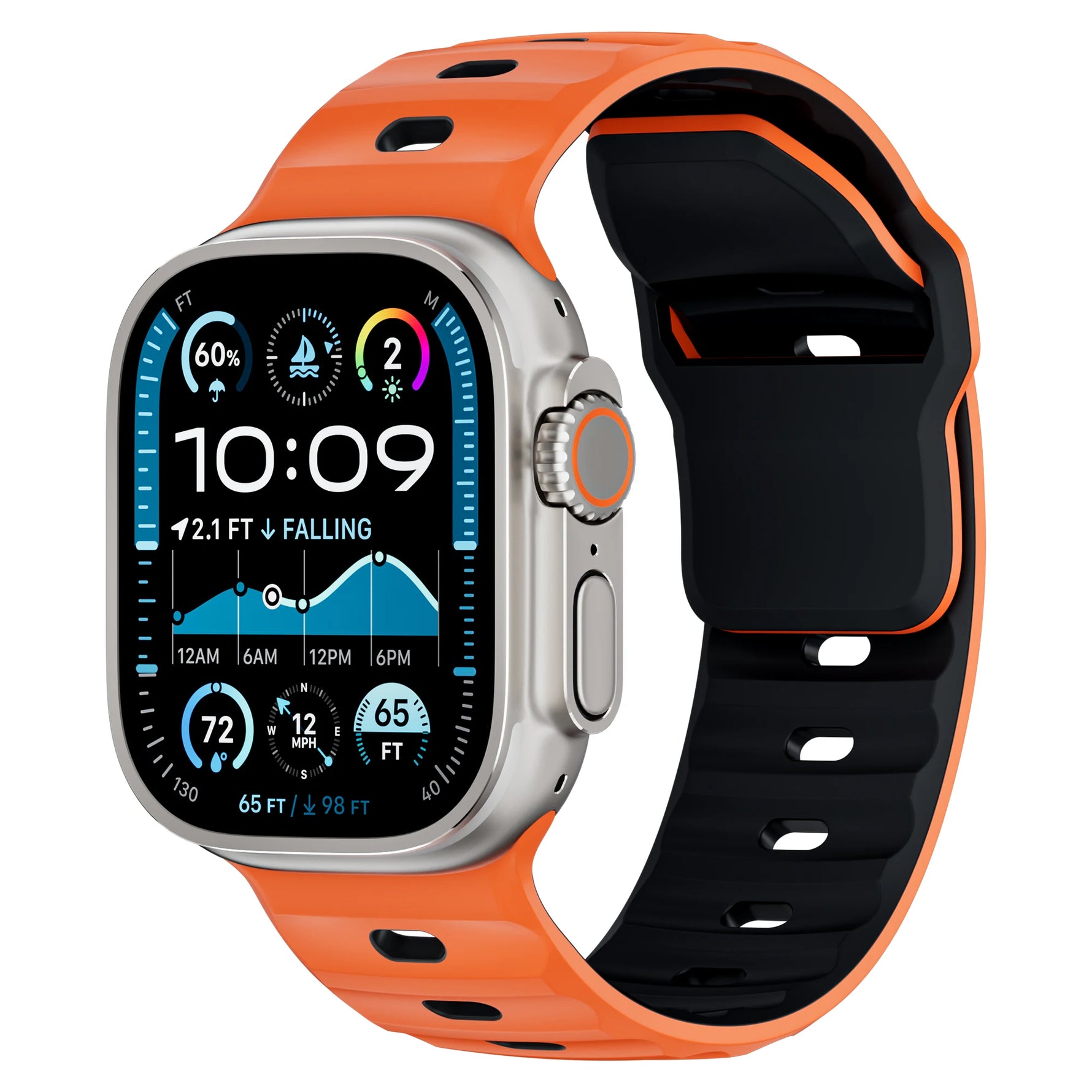 Premium Sport Silicone Strap for Apple Watch