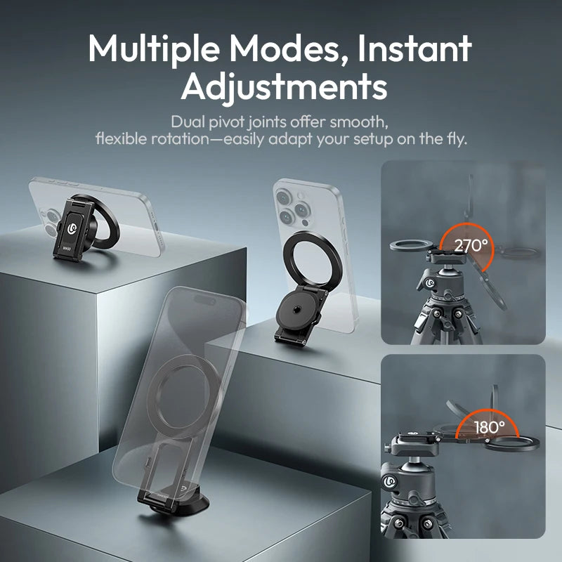 Ulanzi MA50 Magnetic Phone Mount with Uka QR Plate