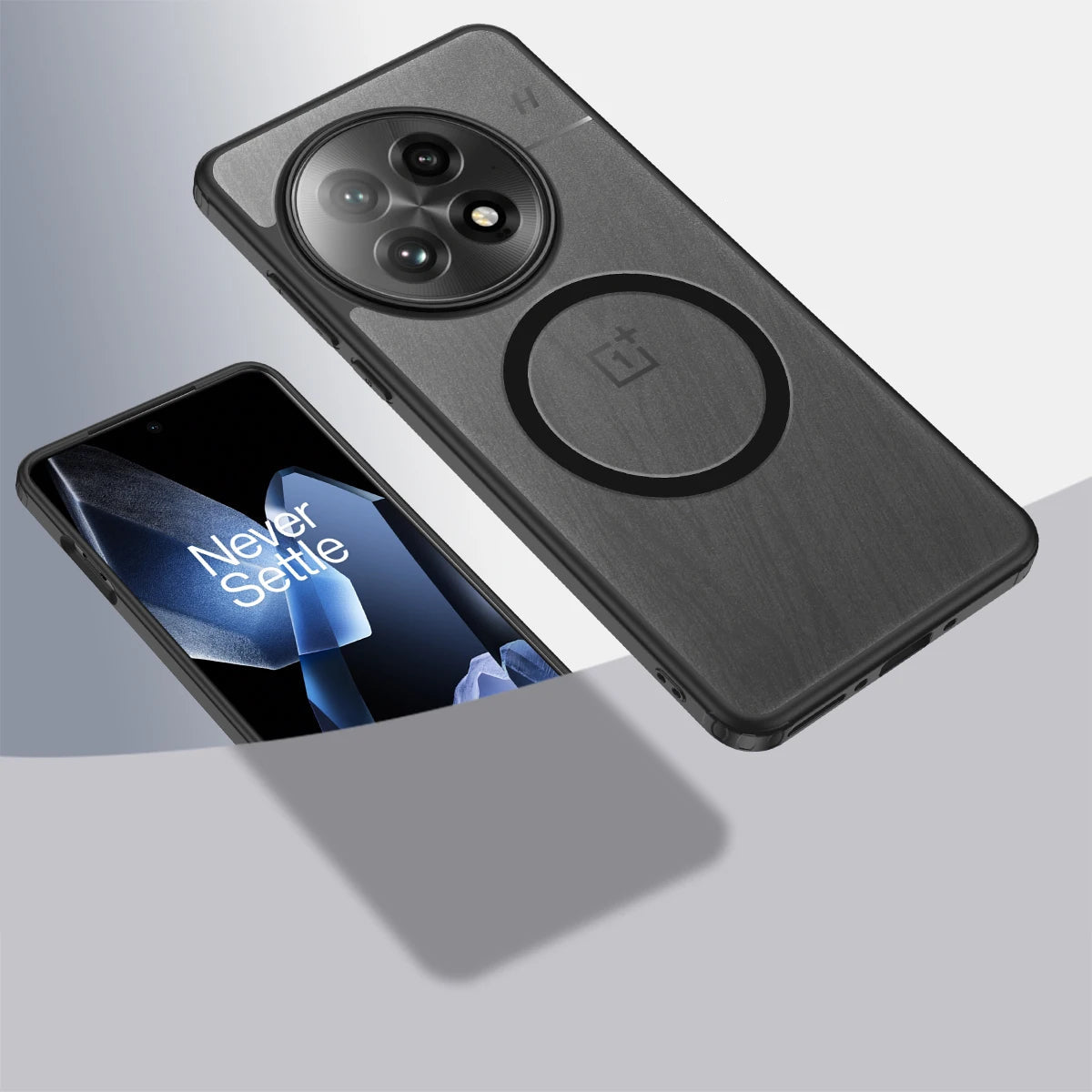 Anti-Yellow Luxury TPU+PC Magnetic Case for OnePlus 13