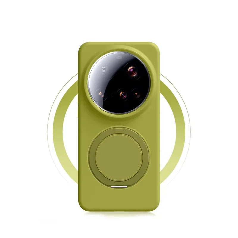 Premium Magnetic Liquid Silicone Case for Xiaomi 15 Ultra