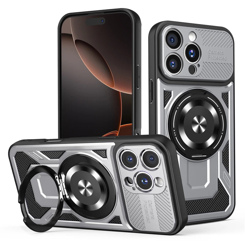 Heavy-Duty Armor MagSafe Case for iPhone 15 Series