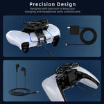 Racing Game Steering Wheel Attachment for PlayStation 5 Controller