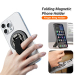 Carbon Fiber Pattern Magnetic Ring Phone Stand