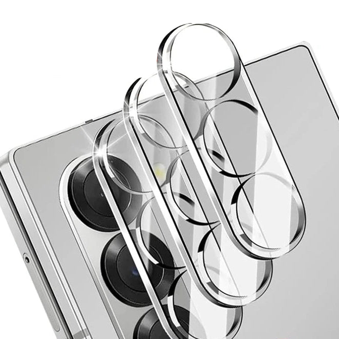 9H Hardness Tempered Glass Camera Lens Protector for Samsung Galaxy Z Fold 6